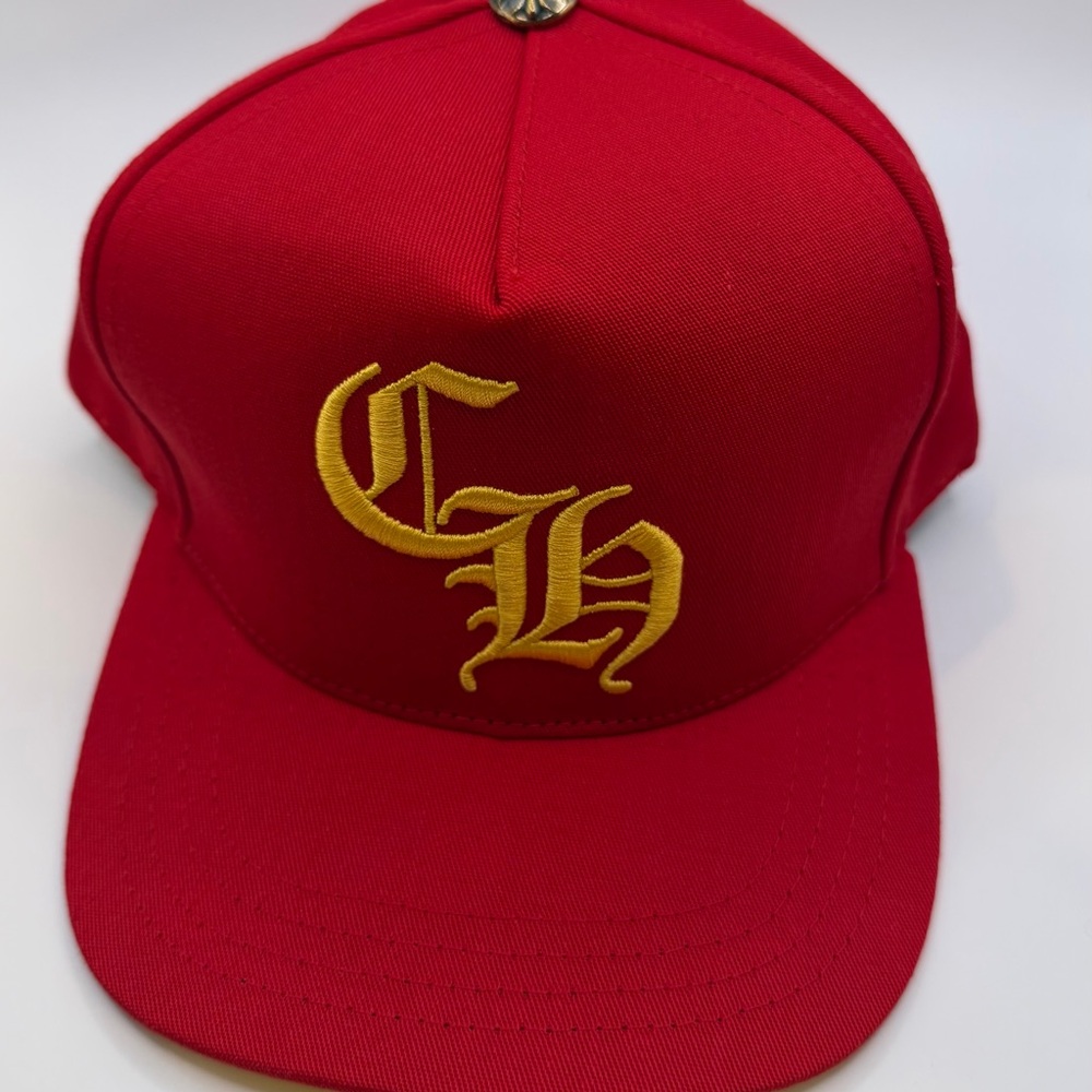Chrome Hearts 5 Panel Red Hat